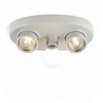 Bagatelle 3-Light 10.5 '' Semi Flush Mount (synthetic illustration; no displayed measurements)