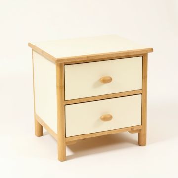 Cedar Crest Nightstand - Cream (synthetic illustration; no displayed measurements)