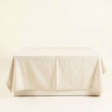 Field Crest Flat Bed Sheet - Cream (synthetic illustration; no displayed measurements)