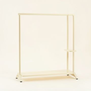 Bay Canyon Empty Garment Rack - Cream (synthetic illustration; no displayed measurements)