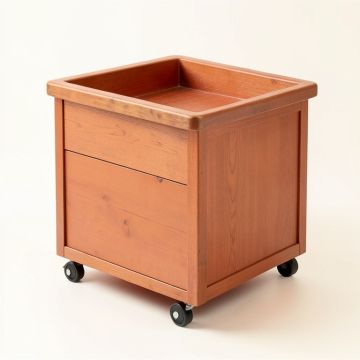 Ridge Arc Empty Rolling Workshop Cart (synthetic illustration; no displayed measurements)