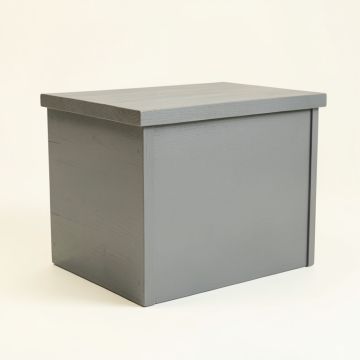 Vale Canyon Closed Outdoor Storage Box - Gray (synthetic illustration; no displayed measurements)