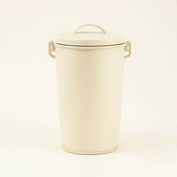 Hazel Bridge Storage Canister With Lid - Ivory (synthetic illustration; no displayed measurements)