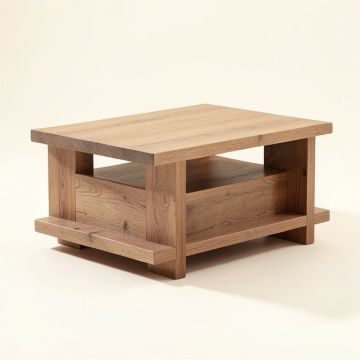Arnemuiden Coffee Table With Storage (synthetic illustration; no displayed measurements)