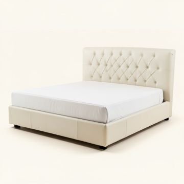 Dauberville Queen Tufted Upholstered Platform Bed (synthetic illustration; no displayed measurements)