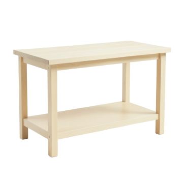 River Brook Empty Workshop Workbench - Ivory