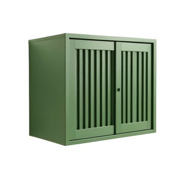 Birch Canyon Wall-Mounted Entry Cabinet - Green