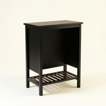 Cliff Bluff Freestanding Laundry Folding Counter - Black (synthetic illustration; no displayed measurements)