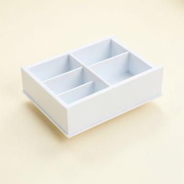 Flint Bend Empty Pantry Drawer Organizer Insert - White (synthetic illustration; no displayed measurements)
