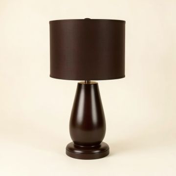 Coachella 23 '' Dark Brown Table Lamp (synthetic illustration; no displayed measurements)