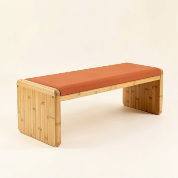 Juniper Canyon Indoor Bench - Terracotta (synthetic illustration; no displayed measurements)