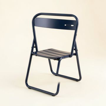 Slate Branch Folding Outdoor Chair - Navy (synthetic illustration; no displayed measurements)