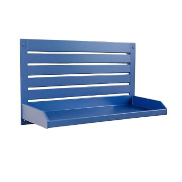 Flint Bridge Wall-Mounted Entryway Organizer Shelf - Blue