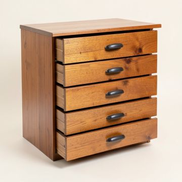 Stellan 5 Drawer Storage Chest (synthetic illustration; no displayed measurements)