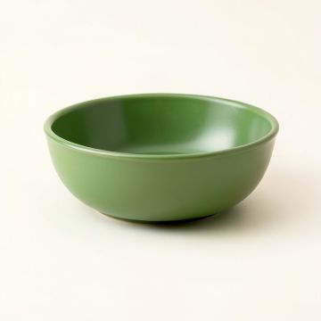 Holly Branch Dining Bowl - Green (synthetic illustration; no displayed measurements)