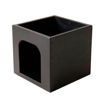 Moss Bridge Empty Furniture-Style Litter Enclosure - Black