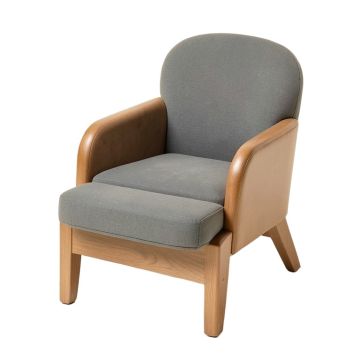 Kids Chair With Ottoman