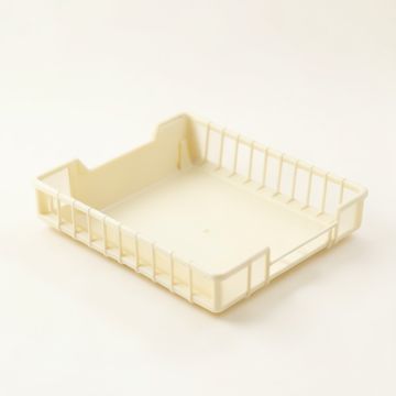 Olive Crest Empty Under-Desk Cable Tray - Ivory (synthetic illustration; no displayed measurements)