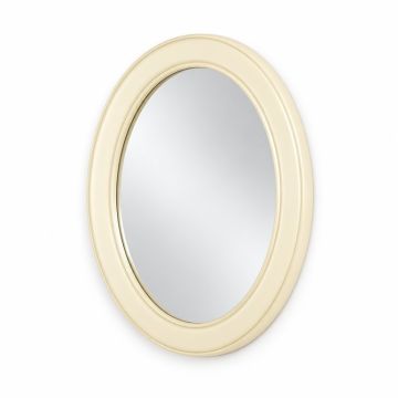 Spruce Arc Framed Wall Mirror - Ivory