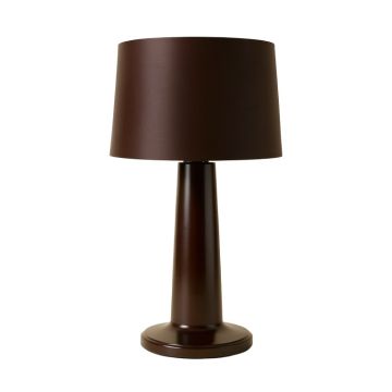 23 '' Dark Brown Table Lamp