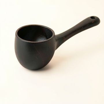 Willow Crest Cooking Spoon - Black (synthetic illustration; no displayed measurements)