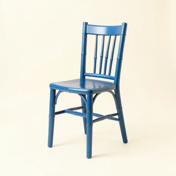 Vale Arc Dining Chair - Blue (synthetic illustration; no displayed measurements)