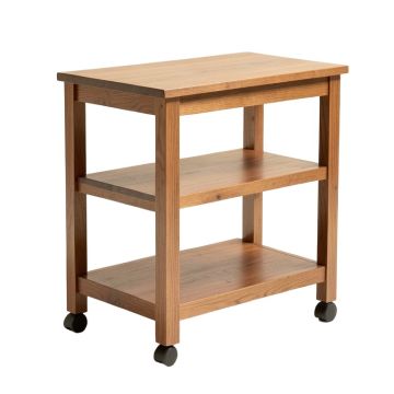 Coran Kitchen Cart With Solid Wood