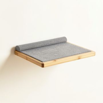 Glen Crossing Wall-Mounted Cat Perch - Gray (synthetic illustration; no displayed measurements)