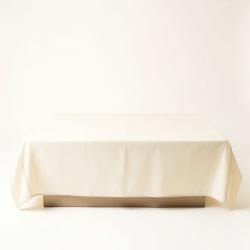 Maple Brook Flat Bed Sheet - Ivory (synthetic illustration; no displayed measurements)
