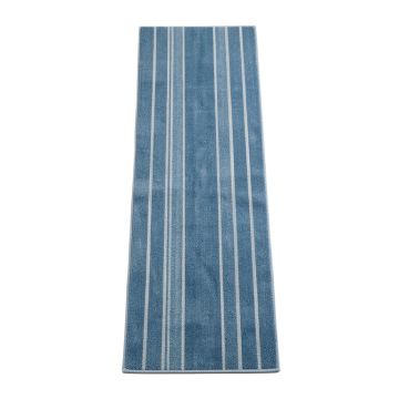 Cove Bend Narrow Runner Rug - Blue
