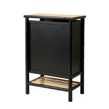 Brook Crest Freestanding Laundry Folding Counter - Black