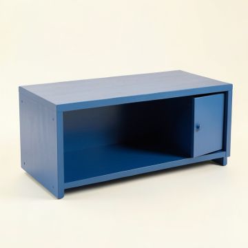 Hill Canyon Shoe Storage Bench - Blue (synthetic illustration; no displayed measurements)