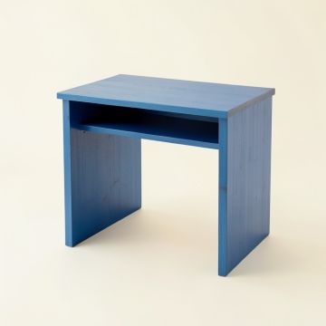 Harbor Bluff Small Writing Desk - Blue (synthetic illustration; no displayed measurements)