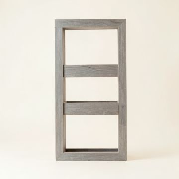 Spruce Branch Empty Vertical Garden Frame - Gray (synthetic illustration; no displayed measurements)