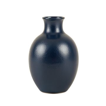 Shore Bend Empty Decorative Vase - Navy