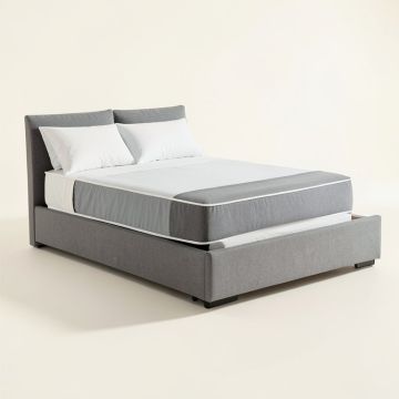 Twin Size Platform Bed With Adjustable Trundle (synthetic illustration; no displayed measurements)
