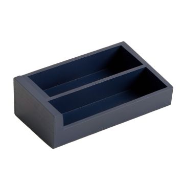 Aspen Bend Empty Pantry Drawer Organizer Insert - Navy