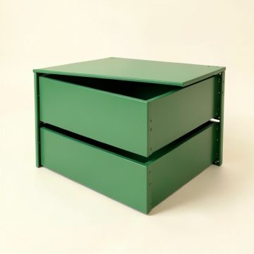 Maple Arc Under-Desk Drawer Unit (synthetic illustration; no displayed measurements)