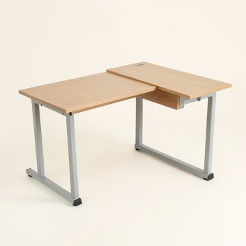 Buettner L-Shape Desk (synthetic illustration; no displayed measurements)