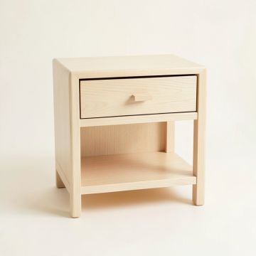 Birch Bluff Nightstand - Ivory (synthetic illustration; no displayed measurements)