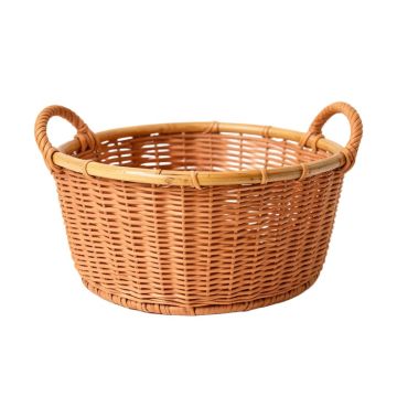 Glen Bend Empty Storage Basket - Terracotta
