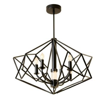 Mcginty 6 - Light Unique / Statement Geometric Chandelier