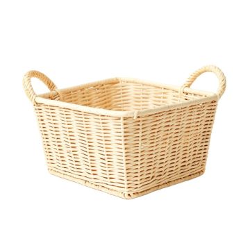 Pine Bluff Empty Storage Basket - Ivory