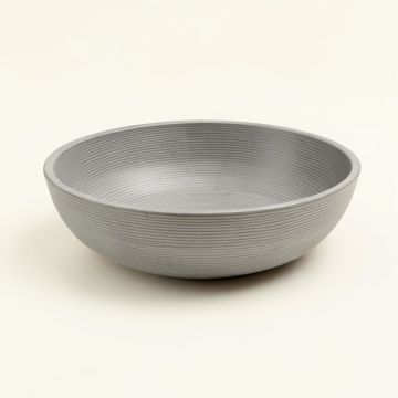 River Arc Dining Bowl - Gray (synthetic illustration; no displayed measurements)