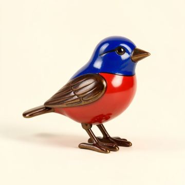 Lulette Decorative Tin Toy Bird (synthetic illustration; no displayed measurements)