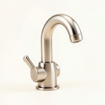 One Handle Single Hole Kitchen Sink Faucet (synthetic illustration; no displayed measurements)