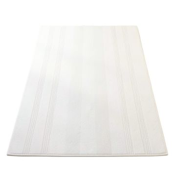 Aspen Branch Rectangular Area Rug - White