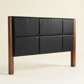Cy Upholstered Panel Headboard (synthetic illustration; no displayed measurements)