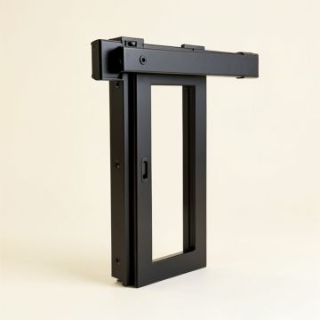 Heavy Duty Sliding Standard Single Barn Door Hardware Kit (synthetic illustration; no displayed measurements)