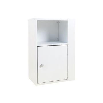 Willow Arc Wall-Mounted Entry Cabinet - White